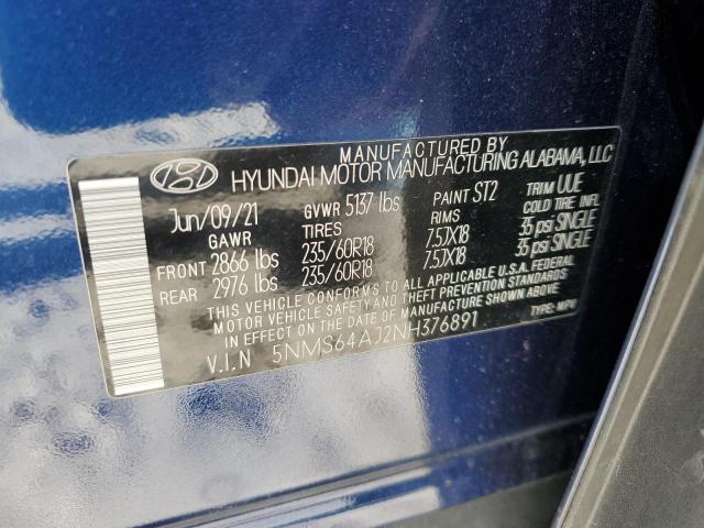 2021 HYUNDAI SANTA FE S - 5NMS64AJ2NH376891
