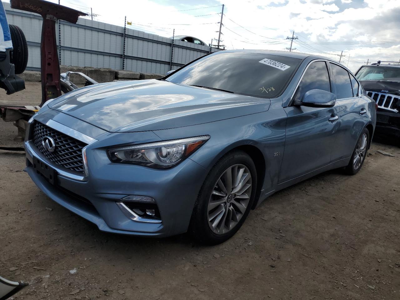 JN1EV7AR4KM591316 2019 Infiniti Q50 Luxe
