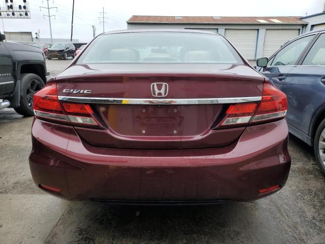 2013 Honda Civic Lx VIN: 19XFB2F50DE042961 Lot: 45174314