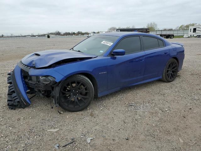 Lot #2494691690 2020 DODGE CHARGER R/ salvage car