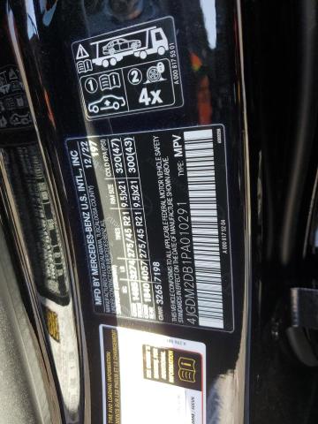 2023 MERCEDES-BENZ EQS SUV 45 - 4JGDM2DB1PA010291