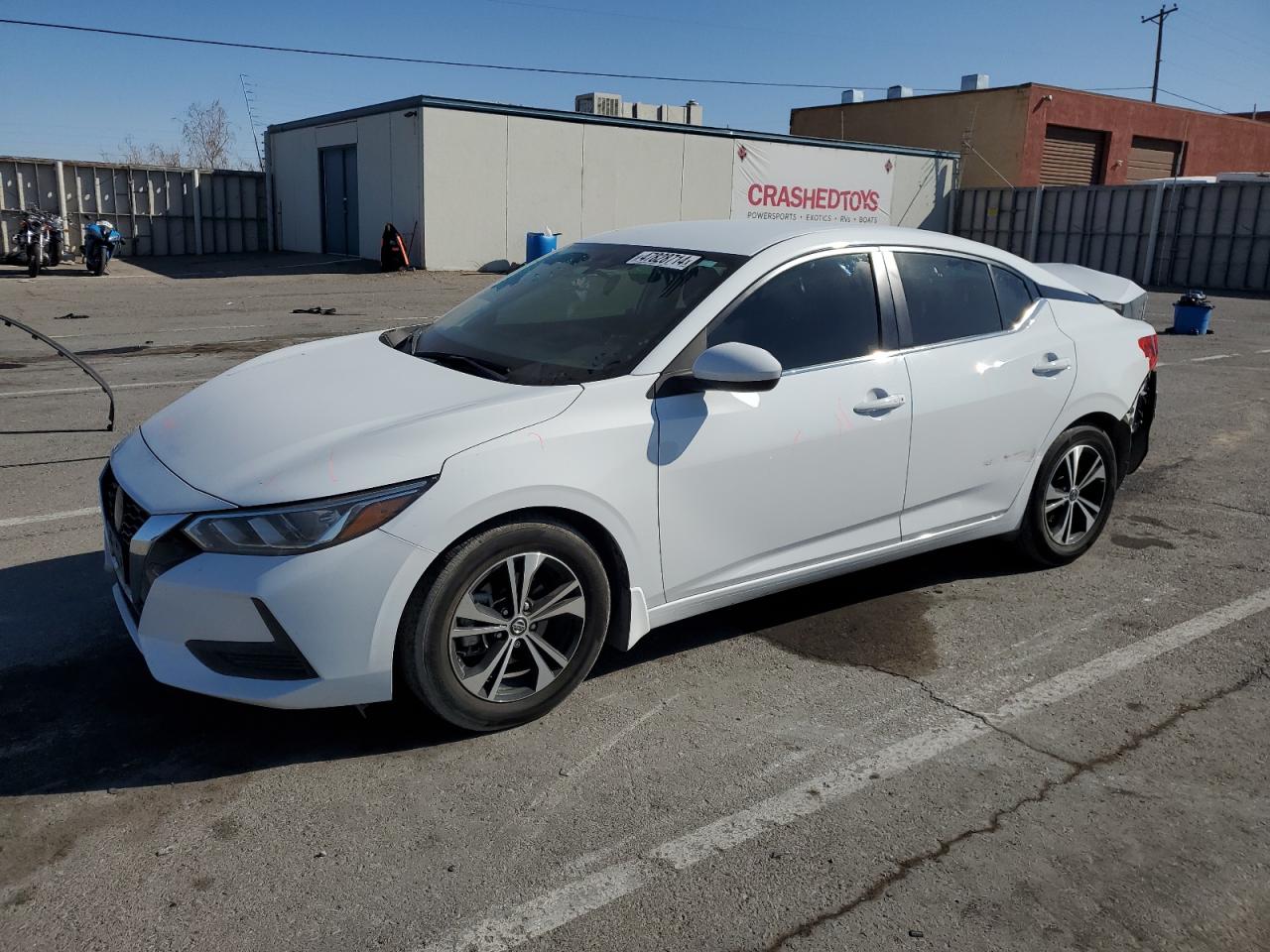 Lot #2485304729 2021 NISSAN SENTRA SV