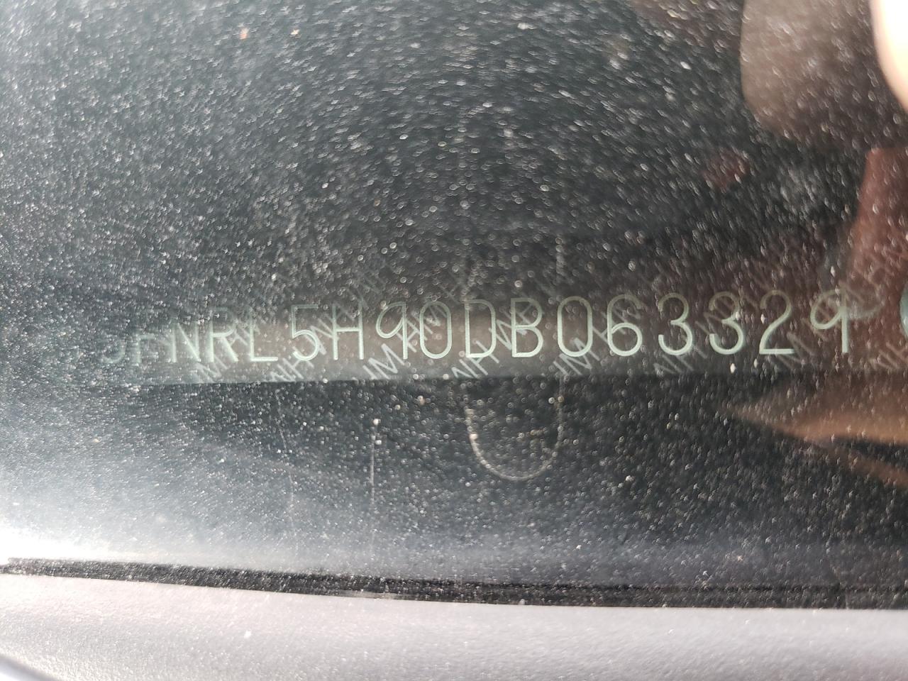 5FNRL5H90DB063329 2013 Honda Odyssey Touring