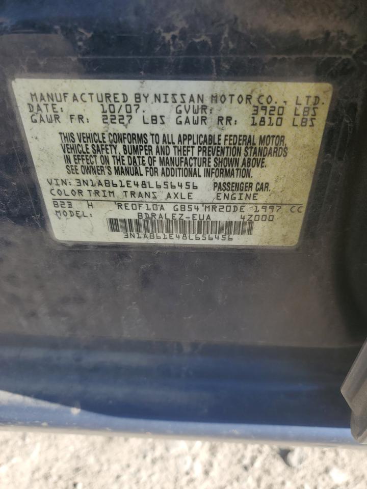 3N1AB61E48L656456 2008 Nissan Sentra 2.0