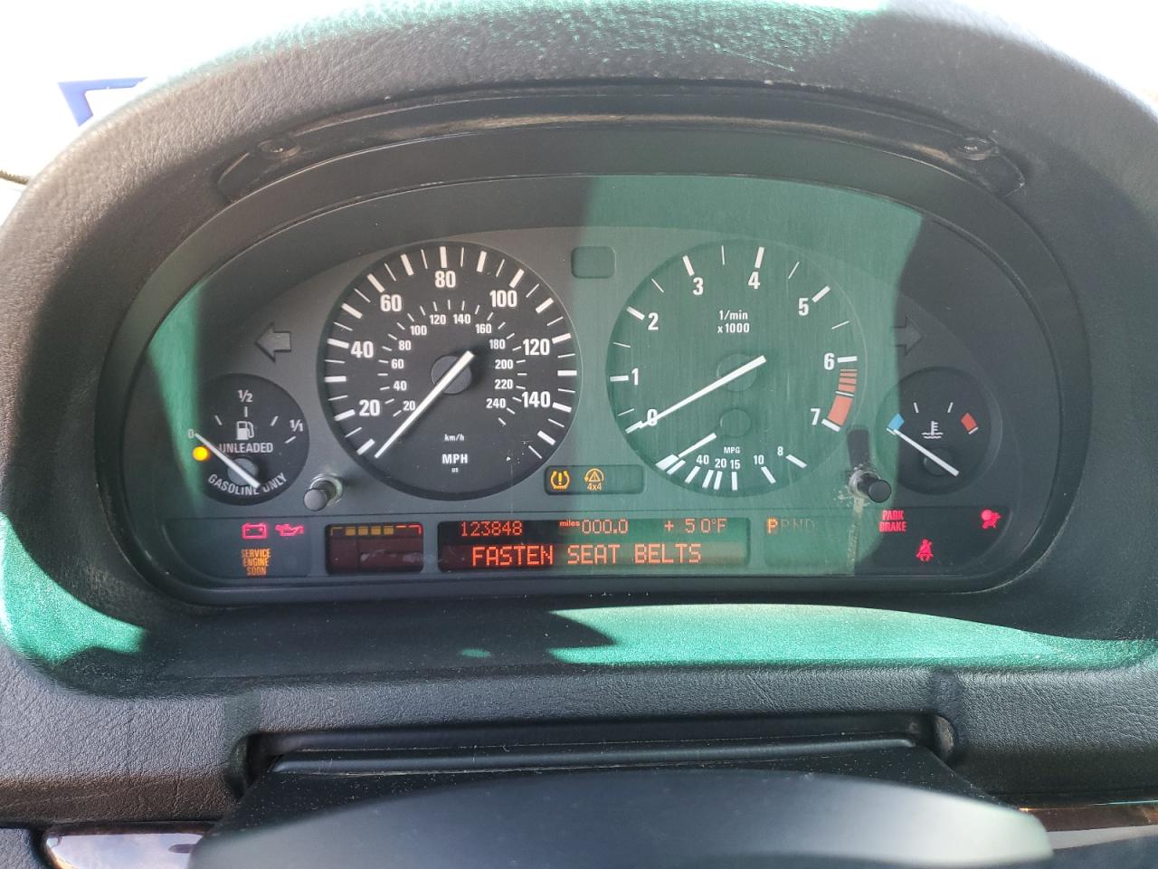 5uxfb53515lv16140 5UXFB53515LV16140 2005 BMW X5 4.4I