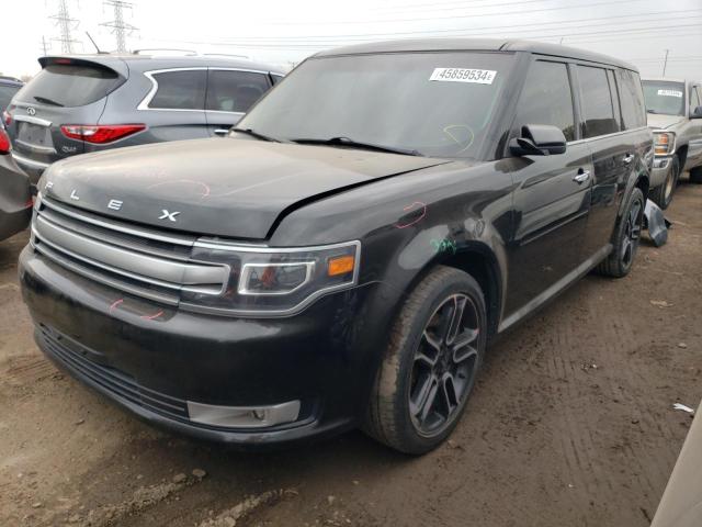 Lot #2441002057 2015 FORD FLEX LIMIT salvage car