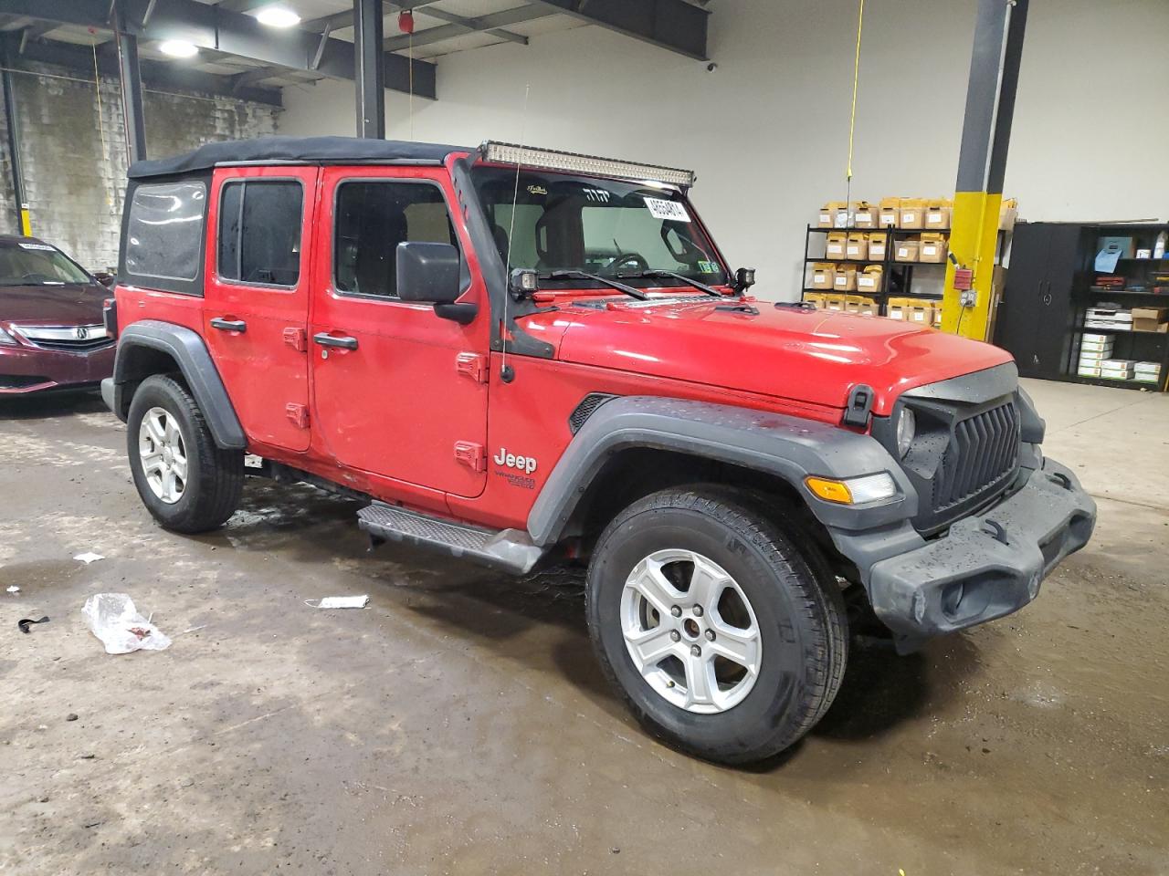 1C4HJXDG8JW163025 2018 Jeep Wrangler Unlimited Sport