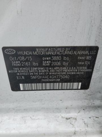 2016 HYUNDAI ELANTRA SE - 5NPDH4AE4GH775040