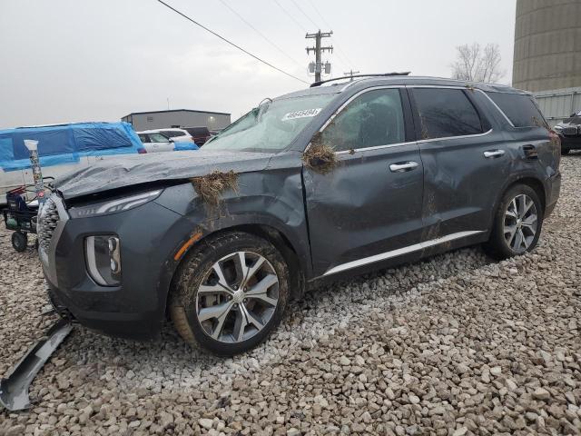 2021 Hyundai Palisade Sel VIN: KM8R4DHE7MU244824 Lot: 46645494