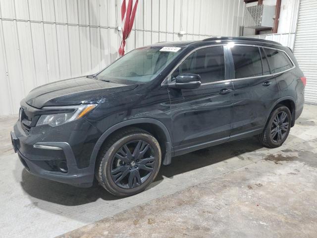 Lot #2428274560 2021 HONDA PILOT SE salvage car