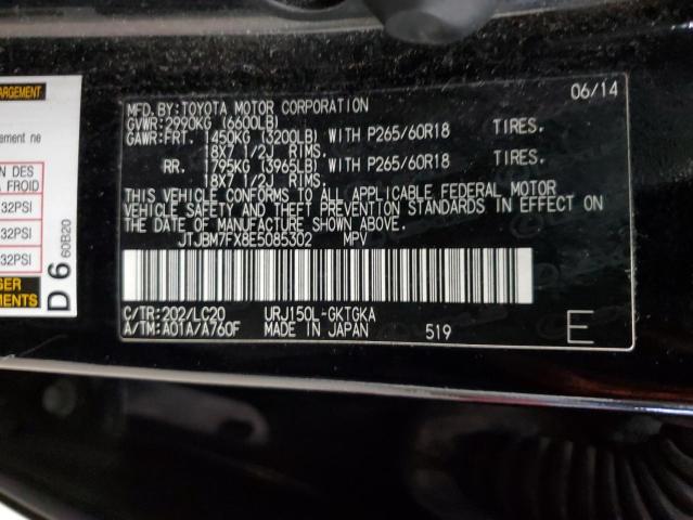 JTJBM7FX8E5085302 | 2014 Lexus gx 460