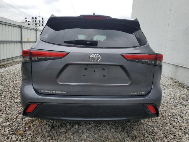 2021 Toyota Highlander Xle VIN: 5TDGZRBH9MS550148 Lot: 48269984