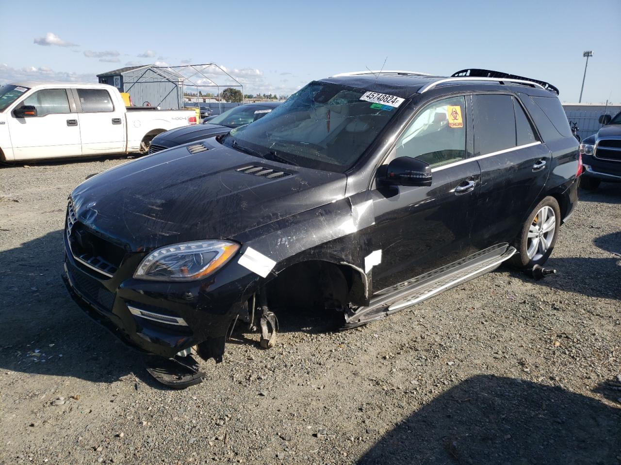 4JGDA5HB5EA434963 2014 Mercedes-Benz Ml 350 4Matic