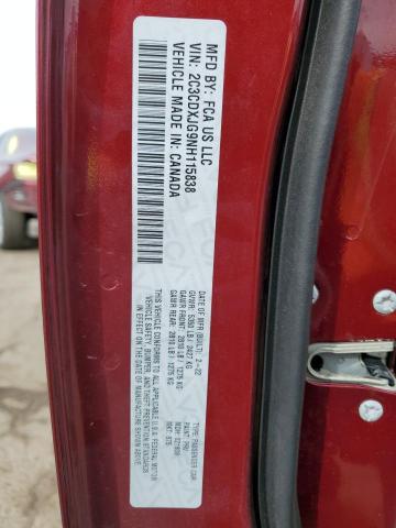 2022 Dodge Charger Sxt VIN: 2C3CDXJG9NH115838 Lot: 47771024