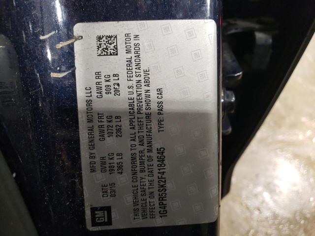 2015 BUICK VERANO CON 1G4PR5SK2F4184645