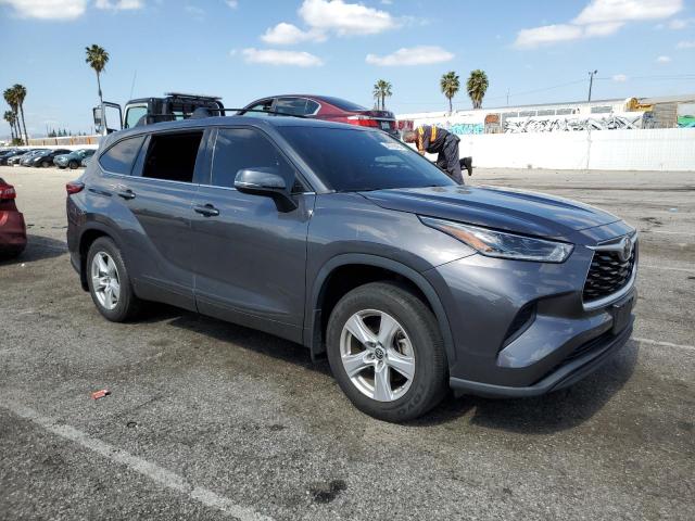 VIN 5TDCZRAH0MS064408 2021 Toyota Highlander, L no.4