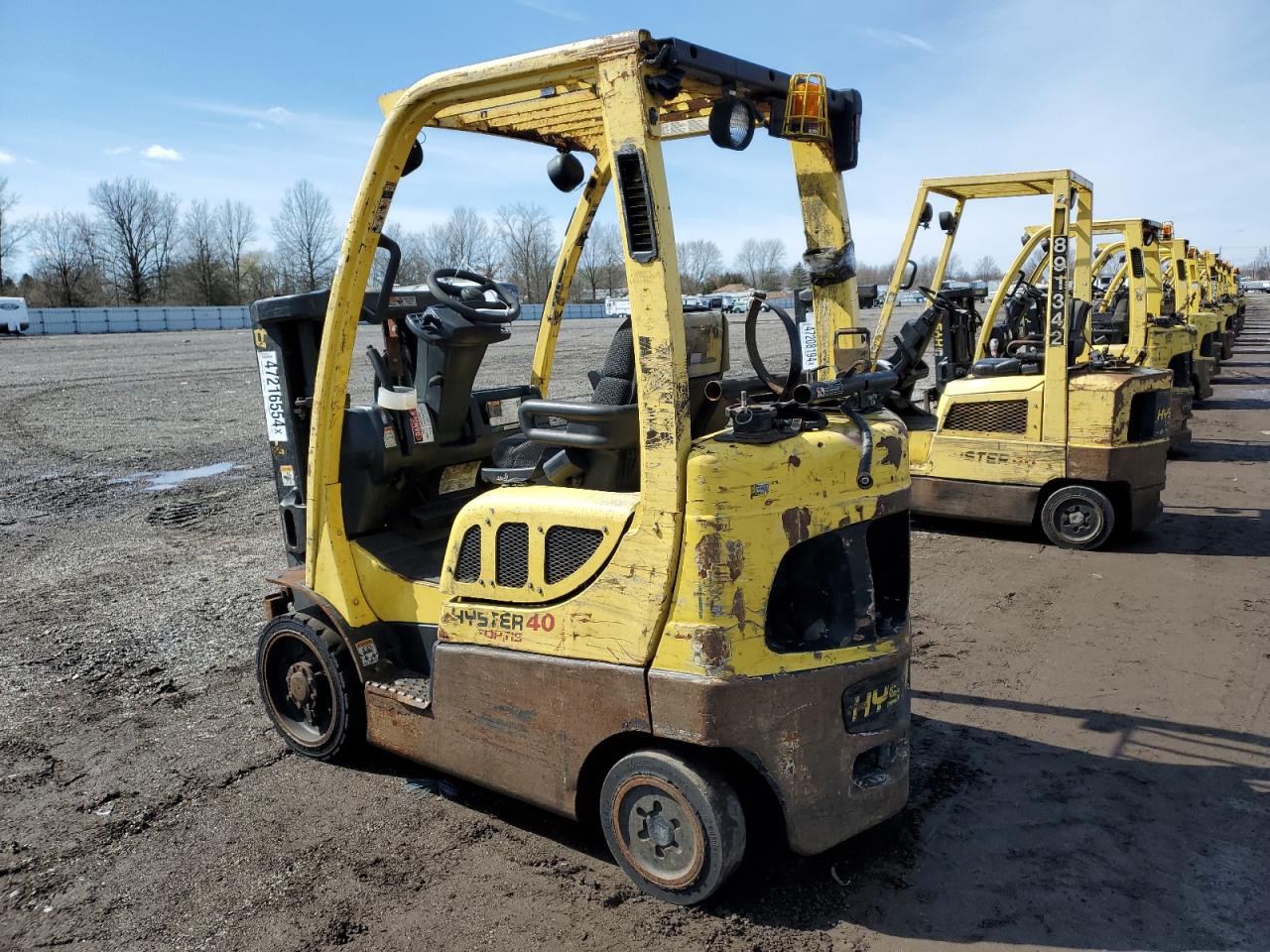 Lot #2414264184 2006 HYST FORKLIFT