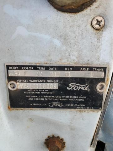 Lot #2440826143 1965 FORD THUNDERBIR salvage car