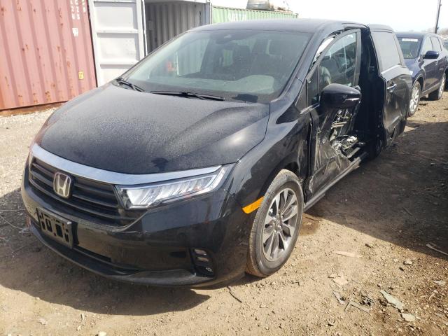 Lot #2489738020 2024 HONDA ODYSSEY EX salvage car