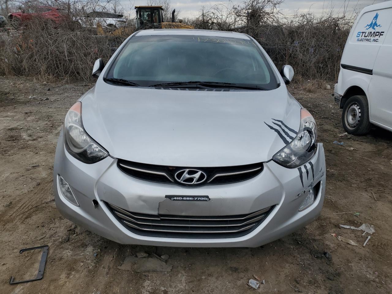 KMHDH4AE8DU876756 2013 Hyundai Elantra Gls