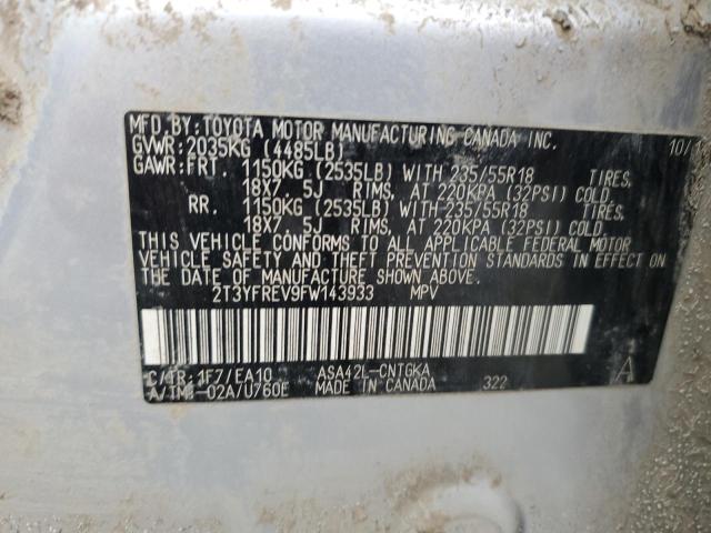 2T3YFREV9FW143933 2015 TOYOTA RAV 4 - Image 12