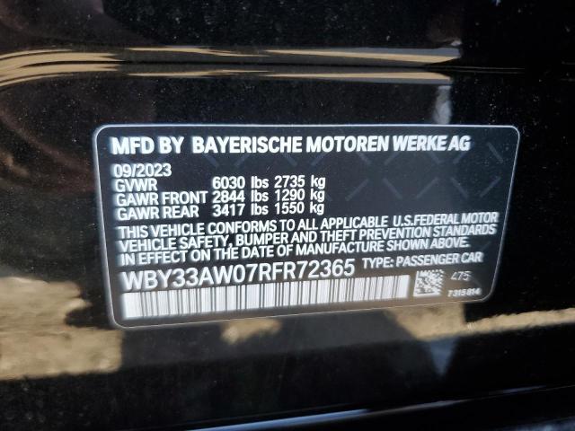 2024 BMW I4 M50 - WBY33AW07RFR72365