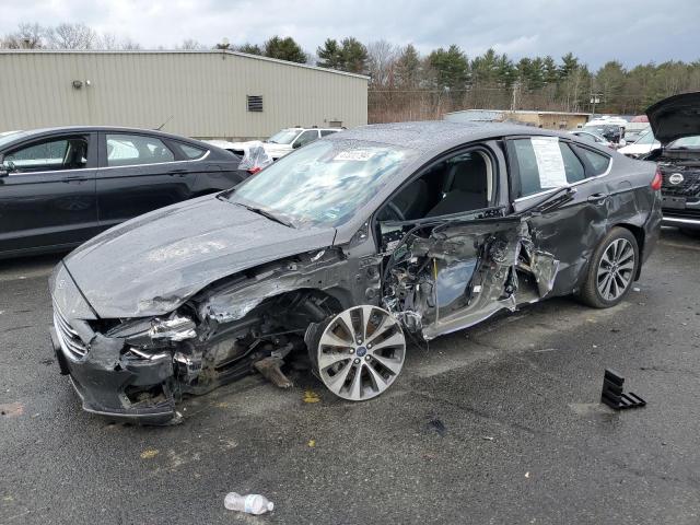 Lot #2443083209 2020 FORD FUSION SE salvage car