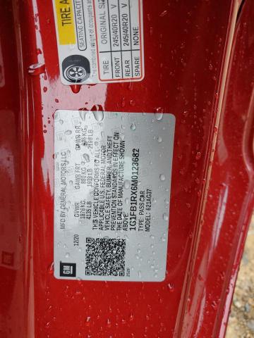 2021 CHEVROLET CAMARO LS - 1G1FB1RX6M0123682