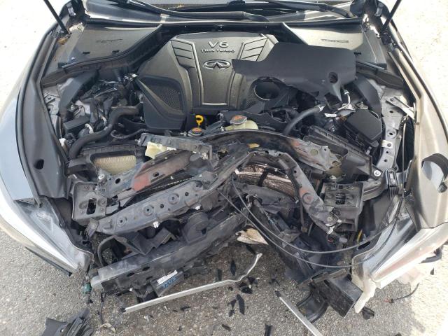 Lot #2489797855 2021 INFINITI Q50 LUXE salvage car