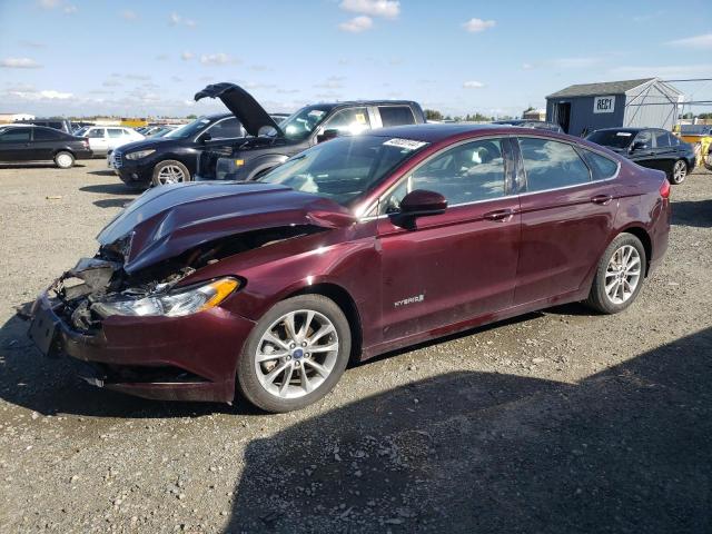 Lot #2503807219 2017 FORD FUSION SE salvage car