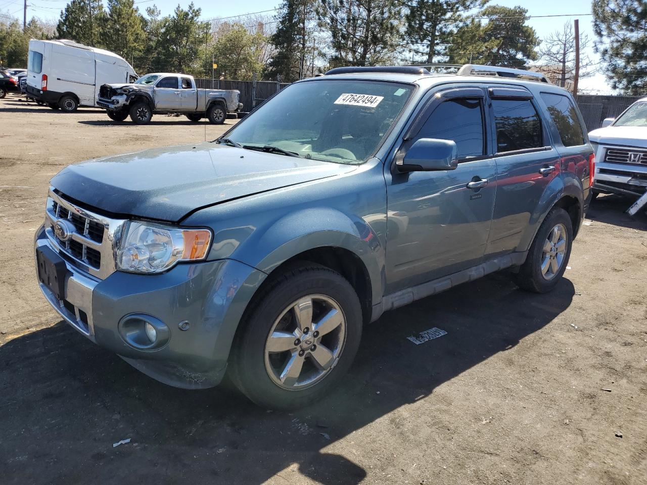 2012 Ford Escape Limited vin: 1FMCU9EG6CKB78849