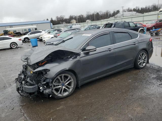 Lot #2468958767 2019 FORD FUSION TIT salvage car