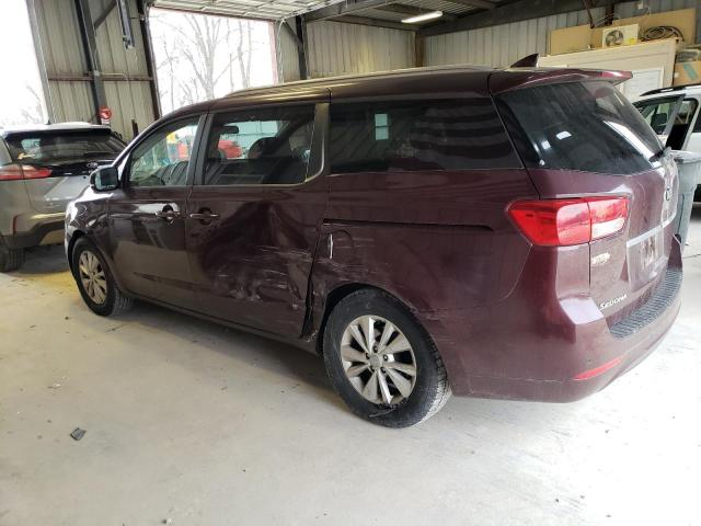 VIN KNDMB5C15H6254180 2017 KIA Sedona, LX no.2