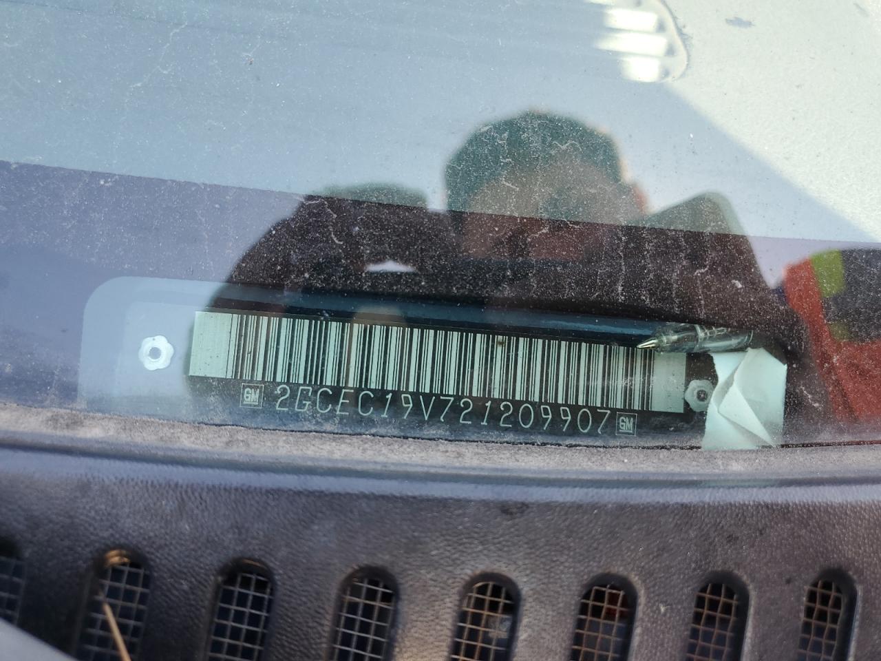 2GCEC19V721209907 2002 Chevrolet Silverado C1500