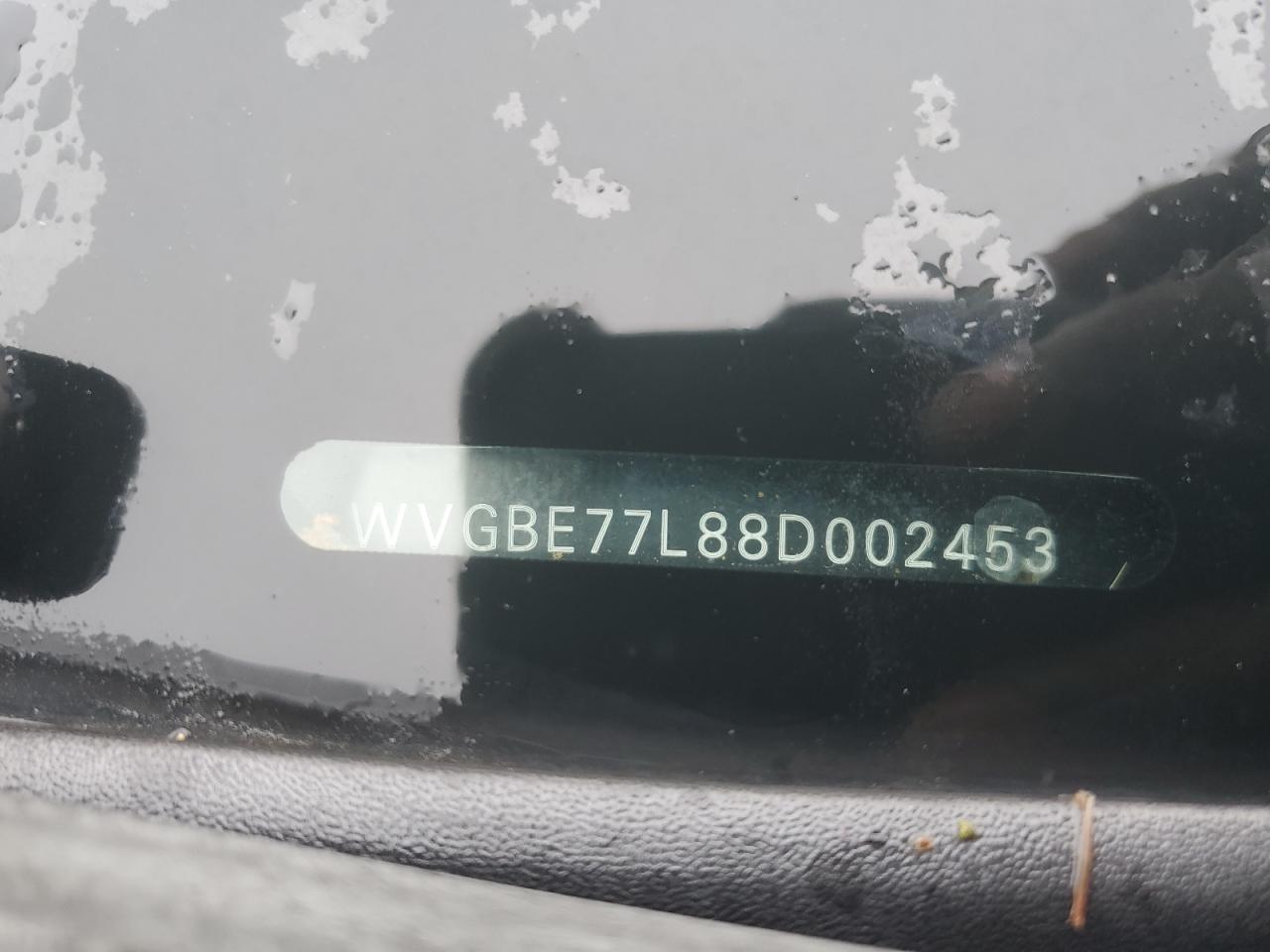 WVGBE77L88D002453 2008 Volkswagen Touareg 2 V6