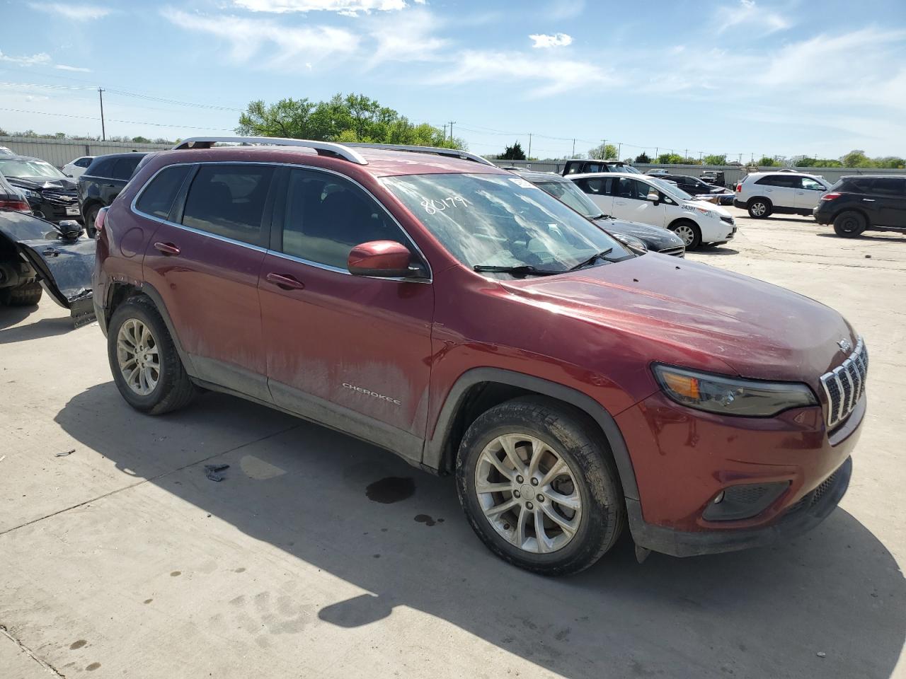 1C4PJLCB1KD376714 2019 Jeep Cherokee Latitude