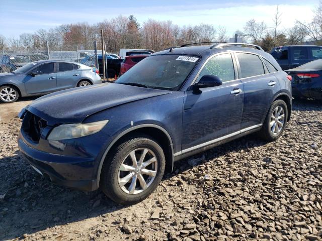 Lot #2411911893 2007 INFINITI FX35 salvage car