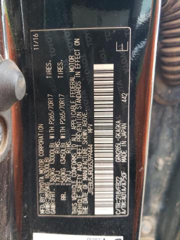 2016 TOYOTA 4RUNNER SR JTEBU5JR0G5399444