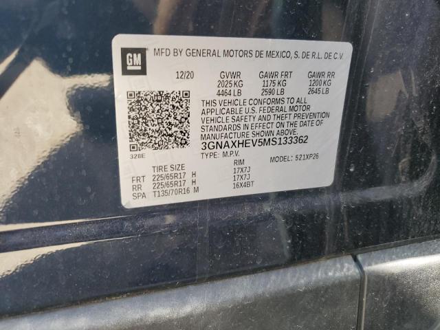 3GNAXHEV5MS13362 2021 Chevrolet Equinox Ls