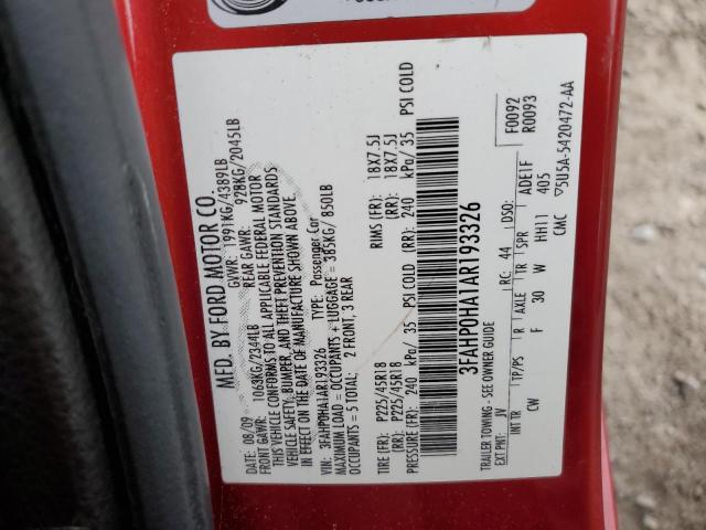 2010 Ford Fusion - Image 12