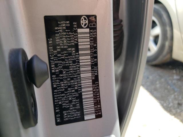 2019 TOYOTA COROLLA 4D - 5YFBURHEXKP871384