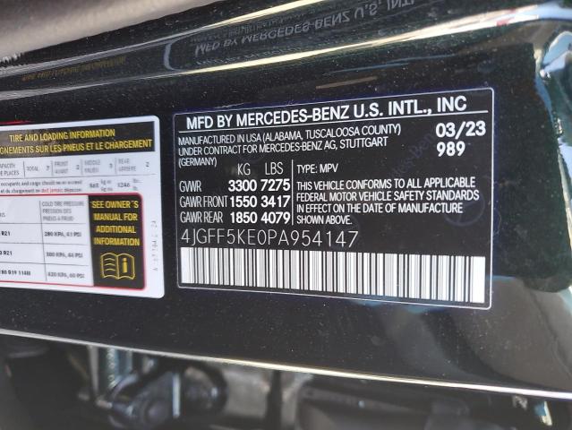 2023 MERCEDES-BENZ GLS 450 4M - 4JGFF5KE0PA954147
