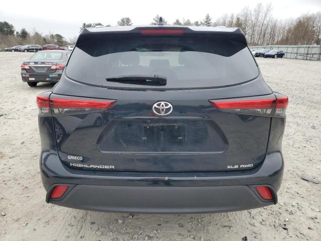 VIN 5TDGZRBH2MS532414 2021 Toyota Highlander, Xle no.6