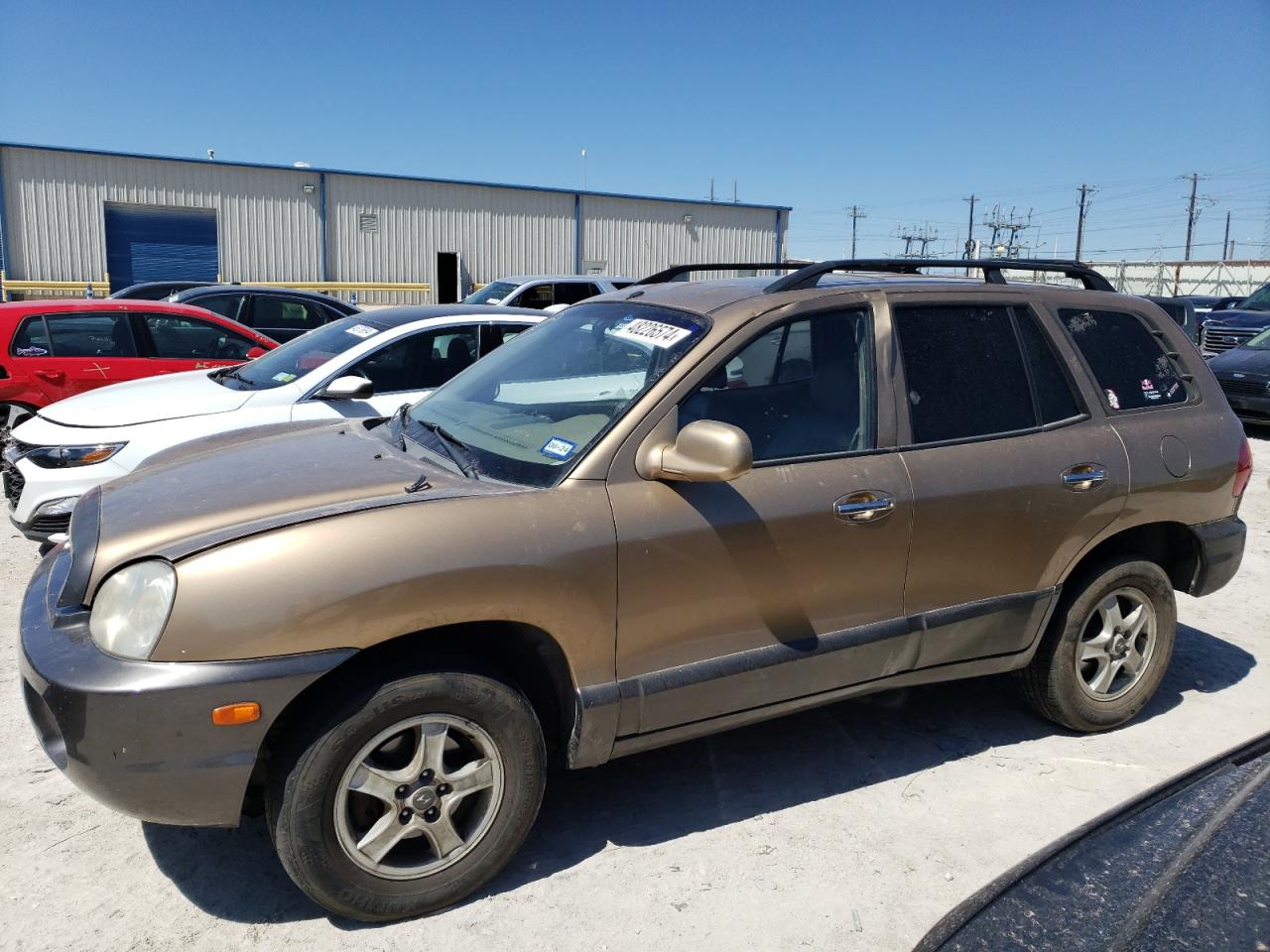 KM8SC73E63U516078 2003 Hyundai Santa Fe Gls