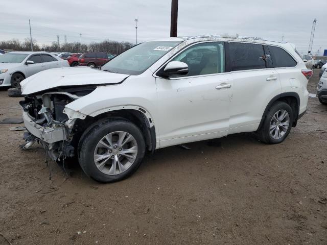 VIN 5TDJKRFH3ES070113 2014 Toyota Highlander, Xle no.1