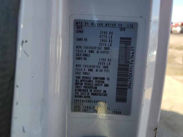 2020 NISSAN NV200 2.5S - 3N6CM0KN4LK696639