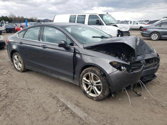 Lot #2485172807 2018 FORD FUSION SE salvage car