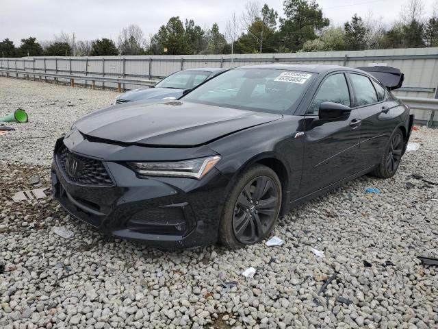 Lot #2436475390 2021 ACURA TLX TECH A salvage car