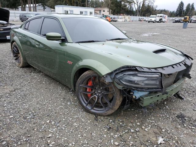 Lot #2485324869 2021 DODGE CHARGER SC salvage car