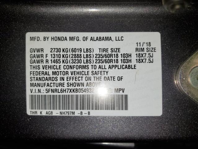 2019 Honda Odyssey - Image 13